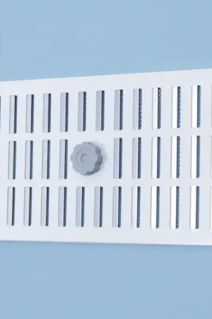 schuifrooster aluminium wit gavo Uitverkoop