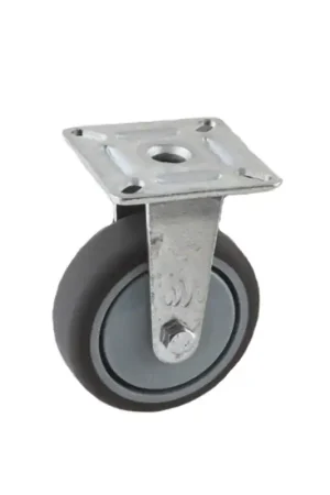 Betaalbaar bokwiel grijs rubber