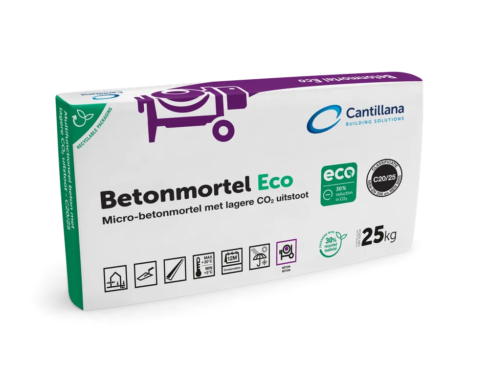 betonmortel cantillana Gecertificeerd