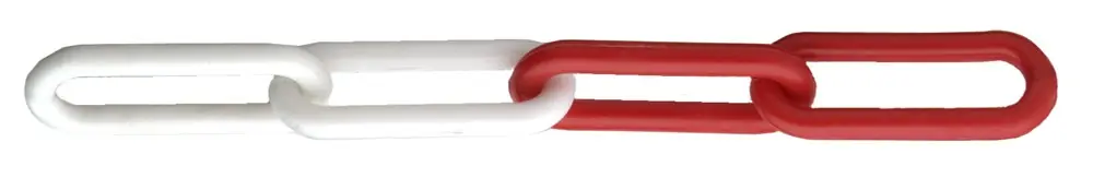 afzetketting rood wit Gratis Retour