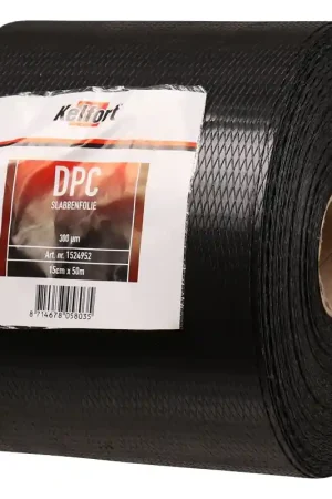 Goedkoop dpc folie gewafeld zwart
