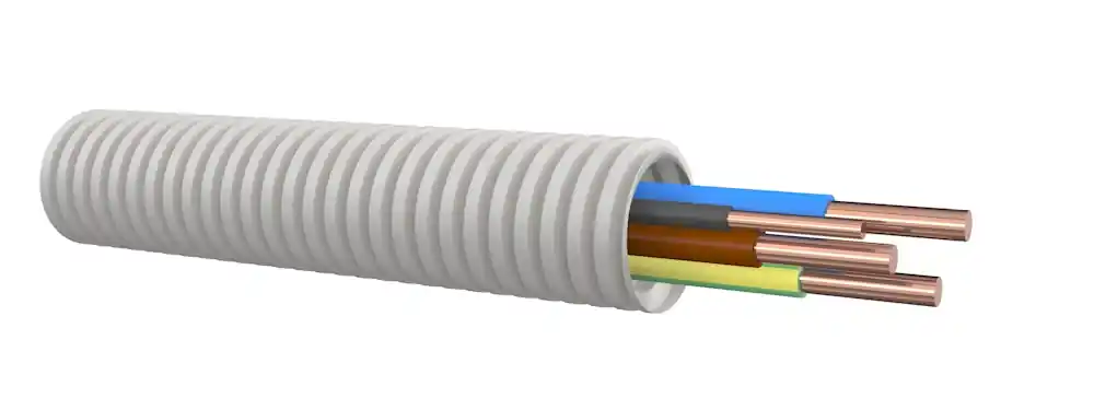 Actieprijs installatiebuis pvc flexibel bedraad