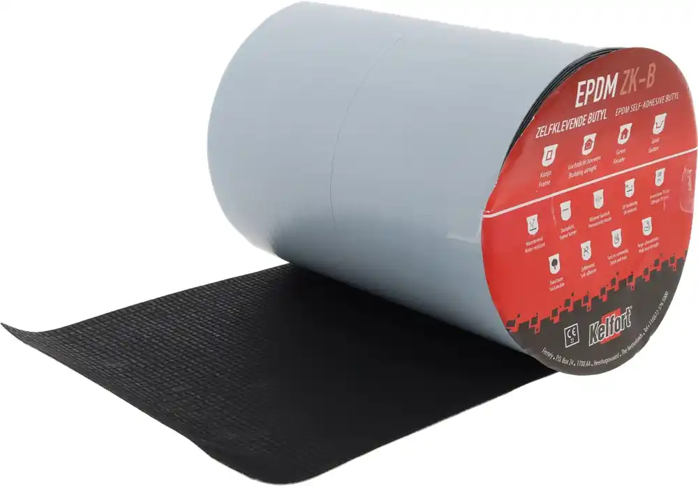 Beperkt Aanbod stroken epdm folie zwart kelfort butyl