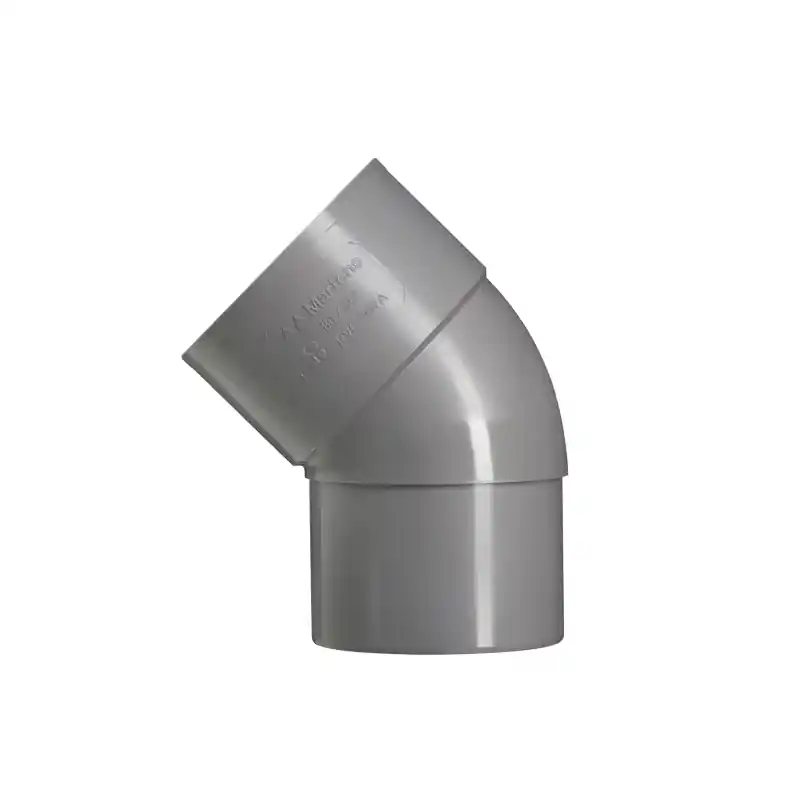 bocht pvc grijs hwa Uitverkoop