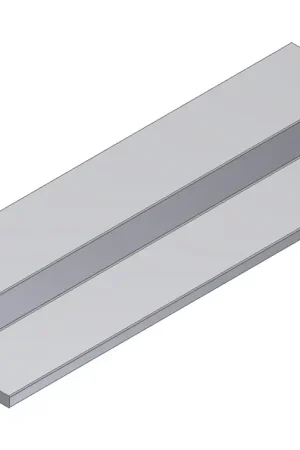 Goedkoop Z-profiel aluminium brute