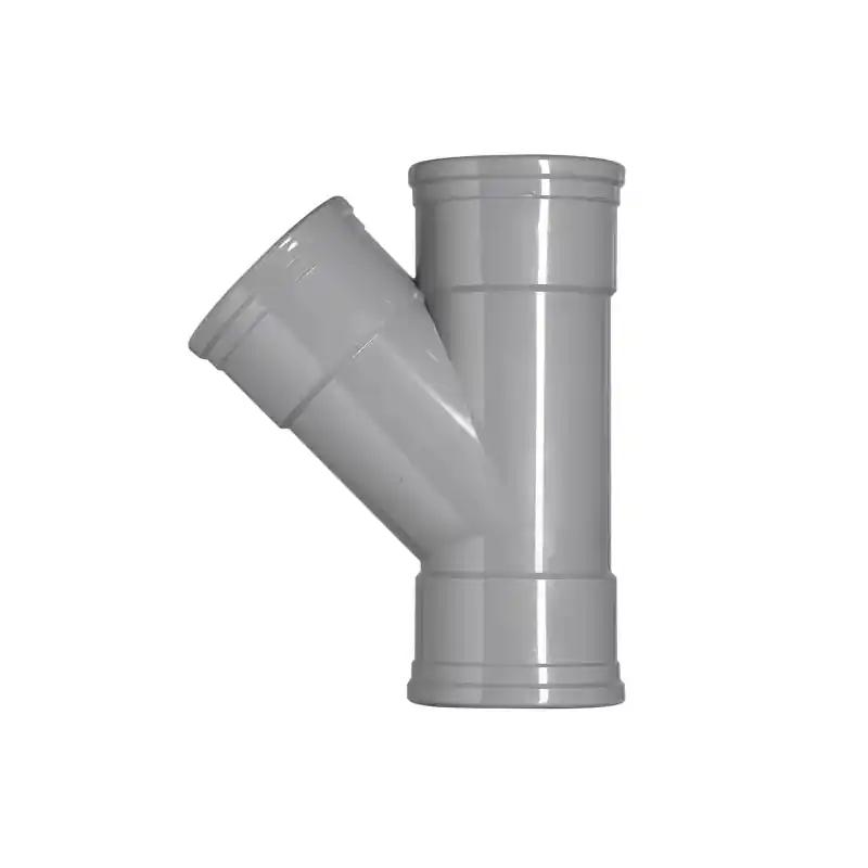T-stuk pvc grijs rwa Lage Kosten