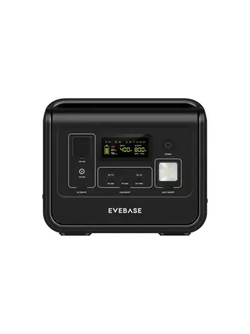 Uitverkoop mobiele stroomvoorziening evebase