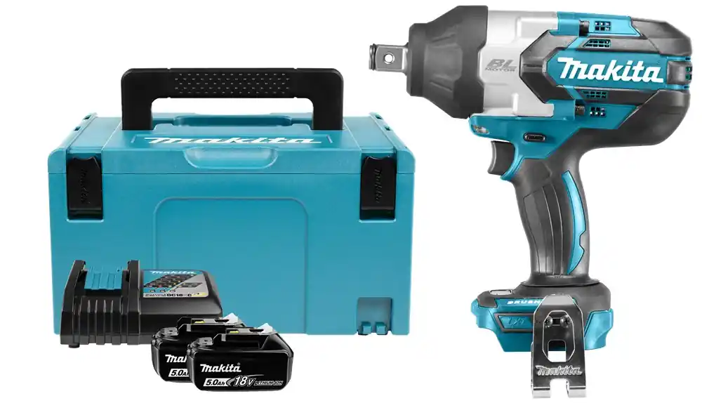 Aanbieding accu slagmoersleutel makita