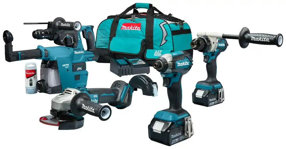 Betrouwbaar accu combiset makita 5.0Ah/18.0V