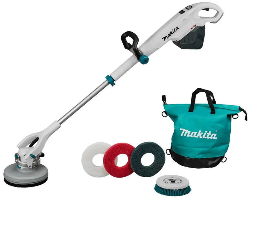 Actieprijs accu schrob-/ polijstmachine makita