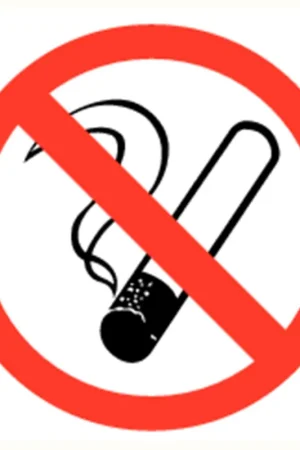 Beperkte Voorraad verbodssticker vinyl rood/wit