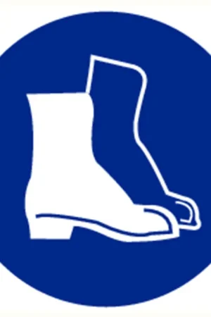 gebodsbord polypropyleen blauw/wit Premium