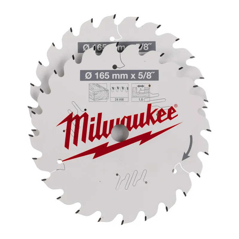 Fabrieksprijs cirkelzaagbladenset milwaukee