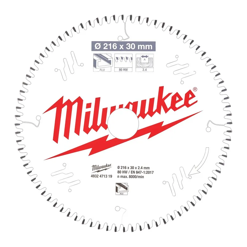cirkelzaagblad hm milwaukee Hete Deal