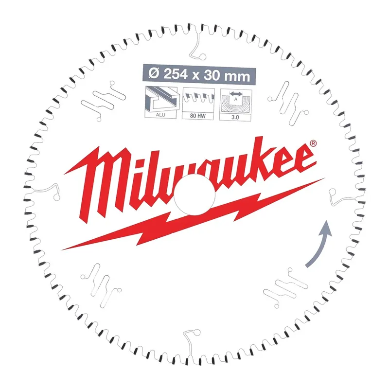 cirkelzaagblad hm milwaukee Dagaanbieding