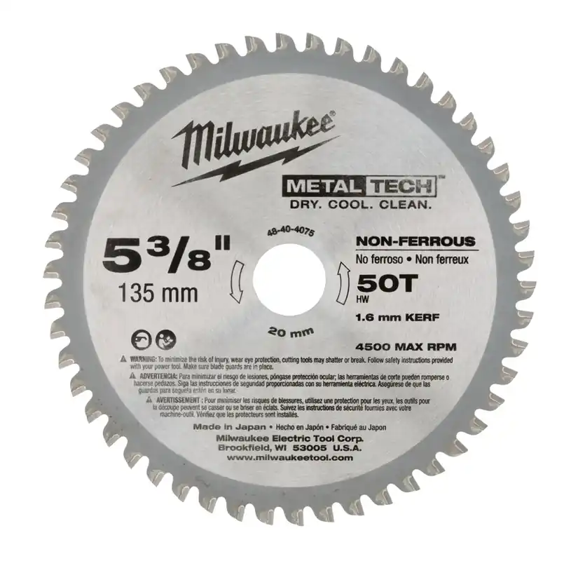 Premium cirkelzaagblad milwaukee