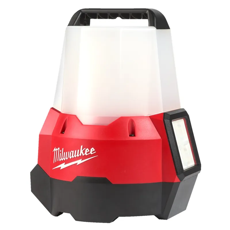 accu bouwlamp led milwaukee Op = Op