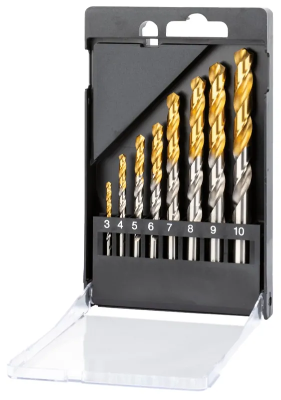 Hoge Kwaliteit metaalborenset hss tin-tip phantom