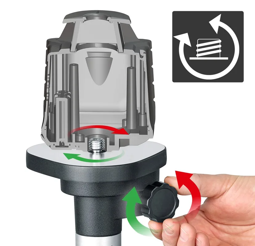Finale Uitverkoop spindelstatief laserliner